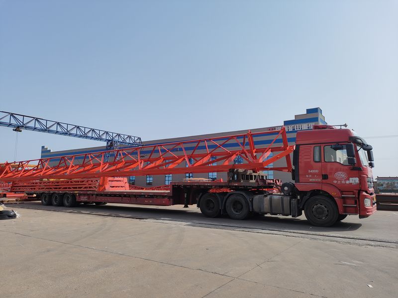 電動葫蘆門式起重機  MH10t—25m 制作完成，發往陜西榆林交付客戶使用